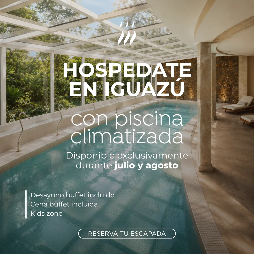 Promoción de bienvenida Falls Iguazú — escapada con piscina, julio y agosto 2026